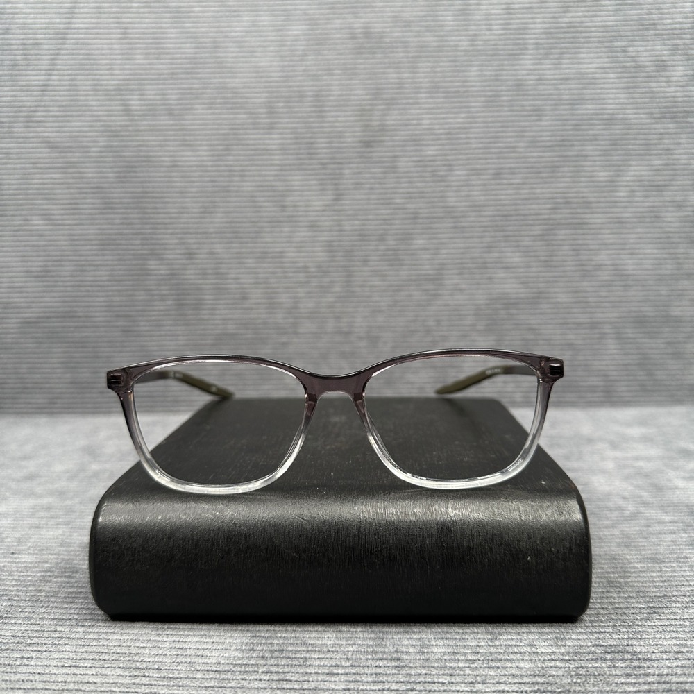Nike‎ 7284 025 Y2K Eyeglasses Gray Purple Gradient Rectangular Frames 54-16-145